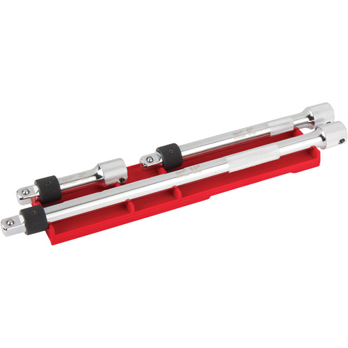 Jeu de rallonges verrouillables, Prise de 3/8", Fini Chrome, 3 M NRZ Safety Inc.