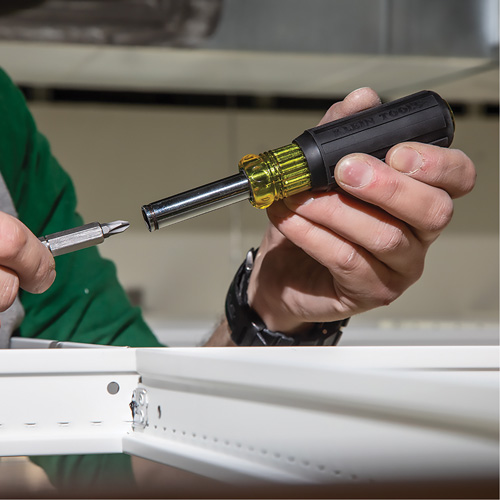 11-in-1 Magnetic Screwdriver / Nut Driver, Cushion Grip Handle NRZ Safety Inc.