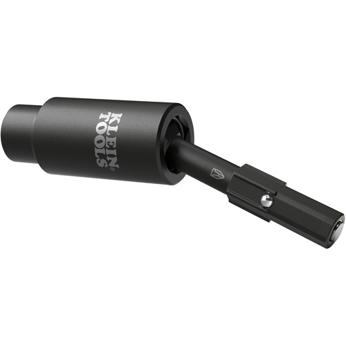 Adaptateur pivotant pour douille &agrave; chocs r&eacute;versible, 1/4" Prise, Dimension m&acirc;le 1/4", Sph&eacute;rique, 2-7/10" lo NRZ Safety Inc.