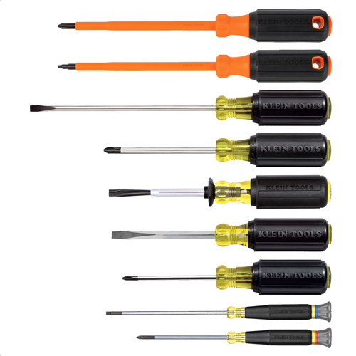 Electrician Screwdriver Set, 9 Pcs. NRZ Safety Inc.