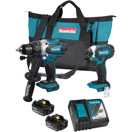 Ensemble visseuse &agrave; chocs et perceuse-visseuse &agrave; chocs sans fil LXT, Lithium-ion, 18 V NRZ Safety Inc.