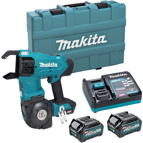 Trousse outil &agrave; lier les barres darmature sans balai 40Vmax XGT NRZ Safety Inc.