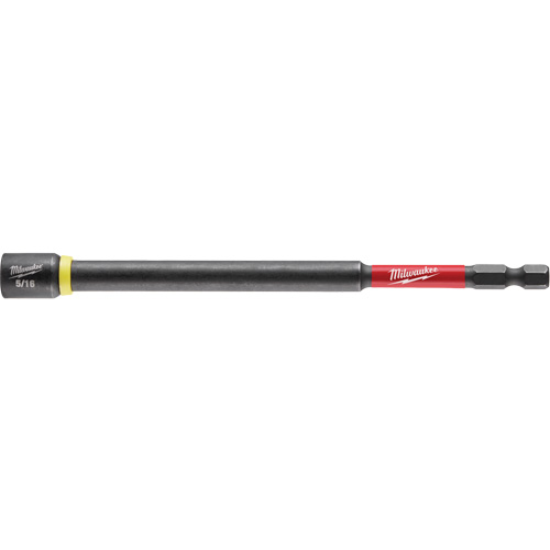 SHOCKWAVE Impact Duty Nut Driver, 5/16" Tip, 1/4" Drive, 6" L, Magnetic NRZ Safety Inc.
