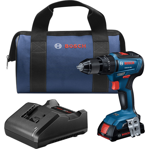 EC Brushless 1/2 In. Hammer Drill/Driver Kit, 1/2" Chuck, 18 V NRZ Safety Inc.