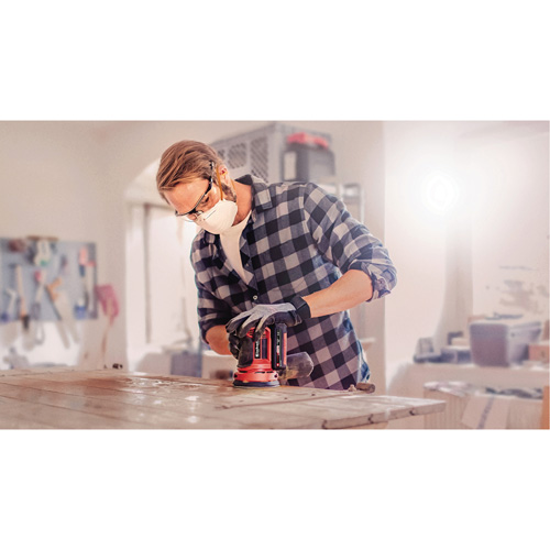 Ponceuse orbitale 5” sans fil (outil seulement), papier sabl&eacute; 5", 18 V, 14000 - 22000 OPM NRZ Safety Inc.
