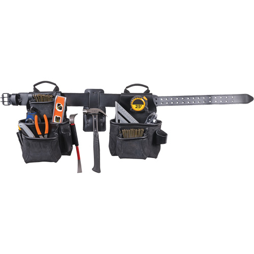 Ensemble de tabliers robustes Phantom 4 morceaux, Cuir, Noir NRZ Safety Inc.