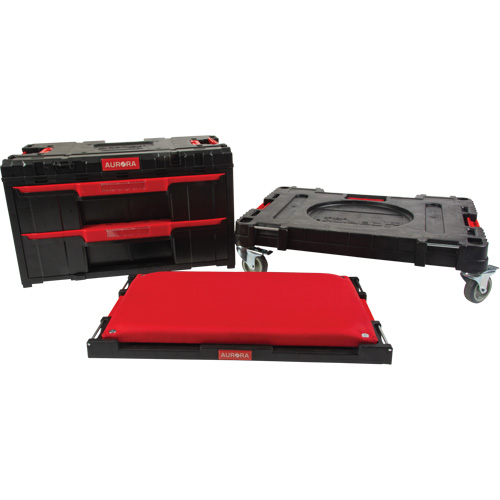 Socle roulant Arx avec jeu de roulettes pivotantes 3 mcx, 23-1/10" x 15" x 13-2/5', Noir NRZ Safety Inc.