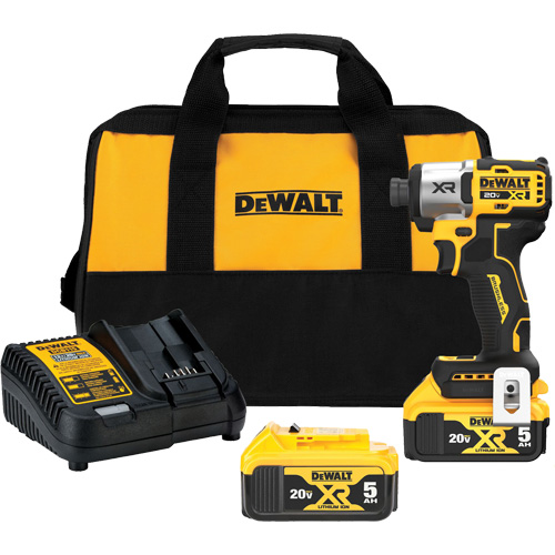 Ensemble de tournevis &agrave; chocs MAX* XR &agrave; trois vitesses, 1/4", 1825 lb-po Couple max., 20 V, Lithium-ion NRZ Safety Inc.