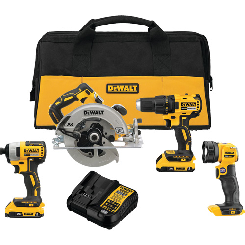 MAX* Cordless Brushless 4-Tool Combo Kit (2.0Ah), 20 V NRZ Safety Inc.