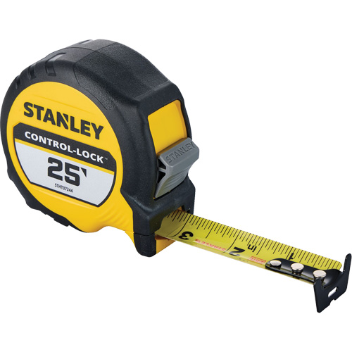CONTROL-LOCK Tape Measure, 25 mm x 25', Imperial Graduations NRZ Safety Inc.