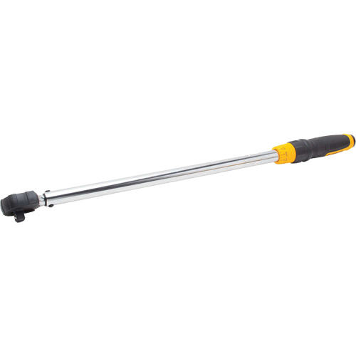 Micrometer Torque Wrench, Click, 1/2" Square Drive, 50 - 250 ft-lbs. NRZ Safety Inc.