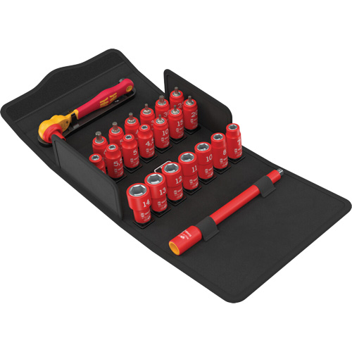 Jeu de cl&eacute; &agrave; cliquet SA VDE 1 Zyklop isolant avec levier dinversion NRZ Safety Inc.