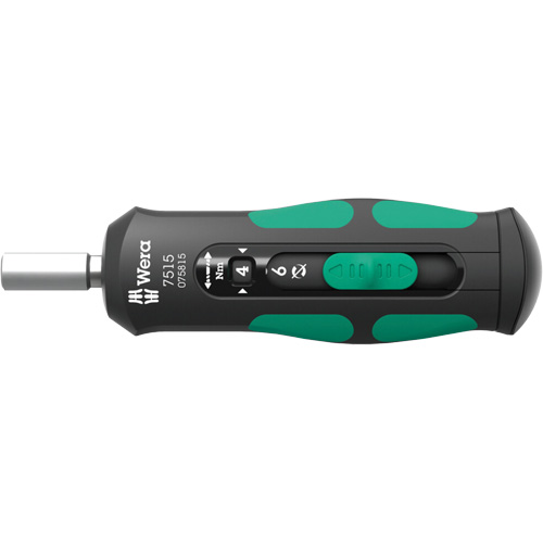Tournevis dynamom&eacute;trique &agrave; couple s&eacute;curis&eacute; et vitesse rapide Kraftform, Gamme de couple 2 - 6 Nm, 5-4/5" Longueur NRZ Safety Inc.