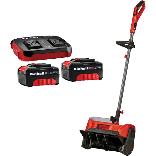 36V Cordless Snow Shovel Kit with Batteries and Charger, 16" (40.64 cm) Wide NRZ Safety Inc.