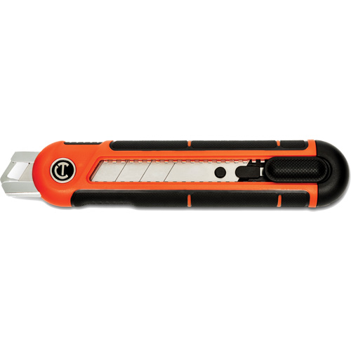 25mm Snap Off Blade Retractable Knife, Steel, Plastic Handle NRZ Safety Inc.