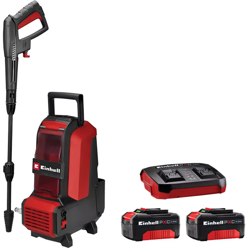 Cordless High Pressure Cleaner with 4Ah PXC Battery & Charger Starter Kit, Battery Powered, 1522 PSI, 1.23 GPM NRZ Safety Inc.