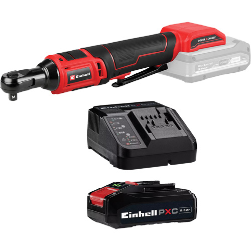 Cl&eacute; &agrave; cliquet sans fil avec batterie 2,5 Ah PXC et ensemble chargeur de d&eacute;part NRZ Safety Inc.
