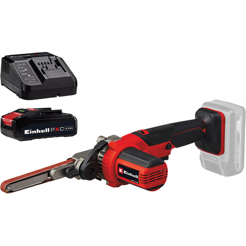 Ponceuse-lime &agrave; courroie 18" sans fil avec batterie 2,5 Ah PXC et ensemble de d&eacute;part de chargeur NRZ Safety Inc.