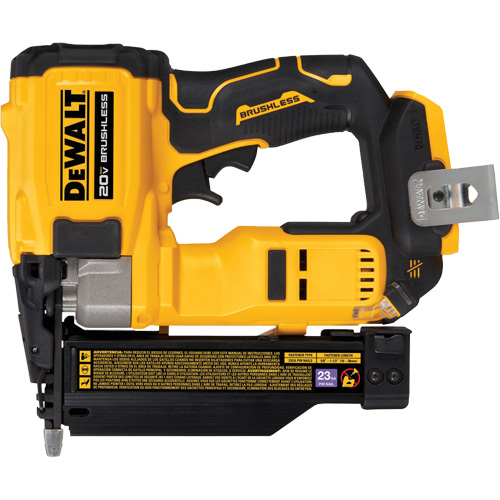 Cloueuse sans fil et sans balai ATOMIC COMPACT SERIES &agrave; goupille de cal 23 (outil seulement), 20 V, Lithium-ion NRZ Safety Inc.