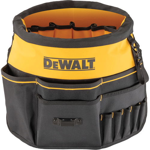 Organisateur pour seau &agrave; outils, 19-3/4" lo x 2" la x 19-5/8" h, Noir/Jaune NRZ Safety Inc.