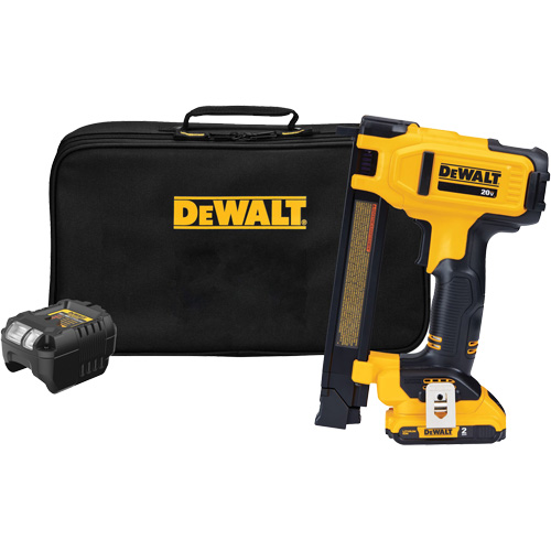 Ensemble d'agrafeuse sans fil pour c&acirc;ble 20VMAX, Agrafes 1" NRZ Safety Inc.