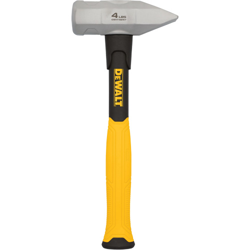 Marteau de forgeron fibre de verre, Poids de la t&ecirc;te 4 lb NRZ Safety Inc.