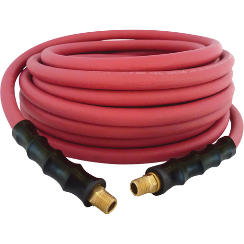 MAXPRO Rubber Hose, Air/Water, EPDM Rubber/Polyester, 3/8" dia. x 50', 300 psi, 1/4 NPT NRZ Safety Inc.