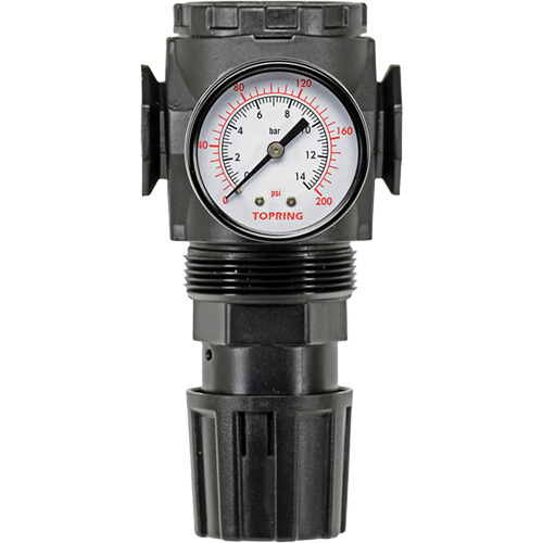 MODULAIR 300 Zinc Diaphragm Regulator, 3/8" NPT, 300 psi Max. PSI, In Line/Modular NRZ Safety Inc.