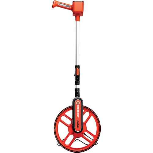 Roue d'arpentage m&eacute;trique, 12"/30,4 cm, Gamme de 9999', D&eacute;cim&egrave;tre/M&egrave;tre NRZ Safety Inc.