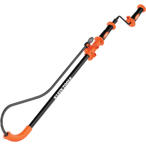 Steel Toilet Auger, Manual, 3' Cable Length, 1/2" Cable Diameter NRZ Safety Inc.