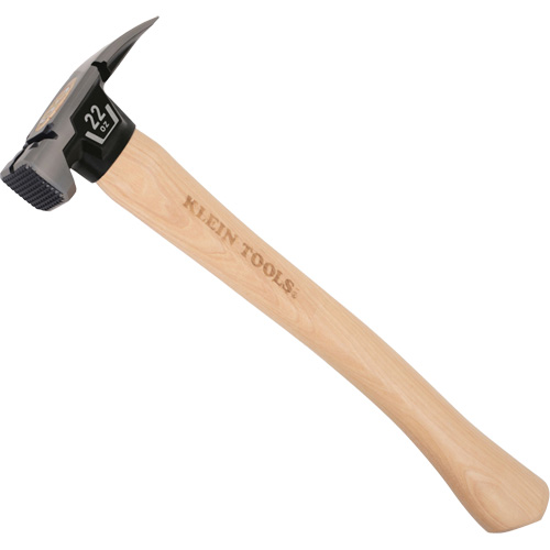 Marteau &agrave; panne fendue droite &agrave; face meul&eacute;e, 22 oz, Prise en Bois, 16-1/10" lo NRZ Safety Inc.