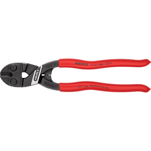 Coupe-boulons compact &agrave; levier d&eacute;multipli&eacute; CoBolt&reg;, 8" l, Coupe centrale NRZ Safety Inc.