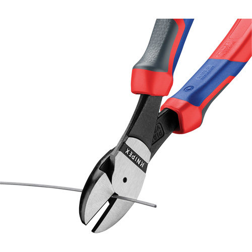 High Leverage Diagonal Cutters with KNIPEXTEND Handle, 8" L NRZ Safety Inc.