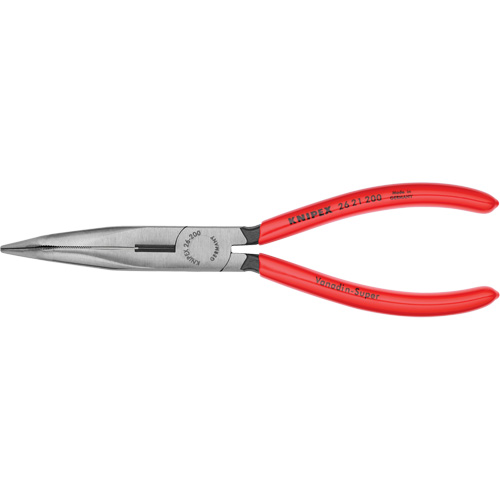 Long Nose 40° Angled Pliers with Cutter, 8" L NRZ Safety Inc.