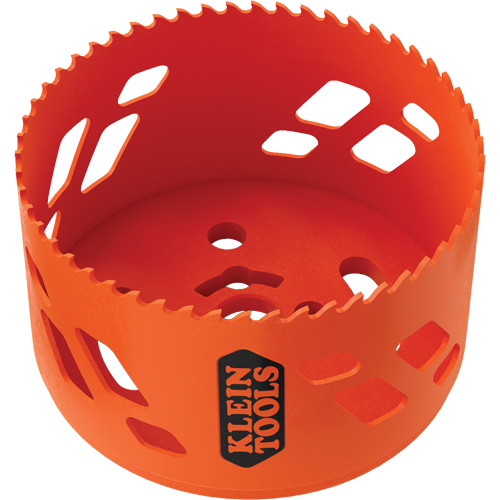 Hole Saw, 4", 2" Depth of Cut, Bi-Metal NRZ Safety Inc.