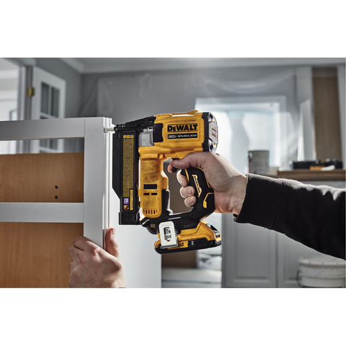 ATOMIC COMPACT SERIES Brushless Cordless 23 Ga. Pin Nailer Kit, 20 V, Lithium-Ion NRZ Safety Inc.