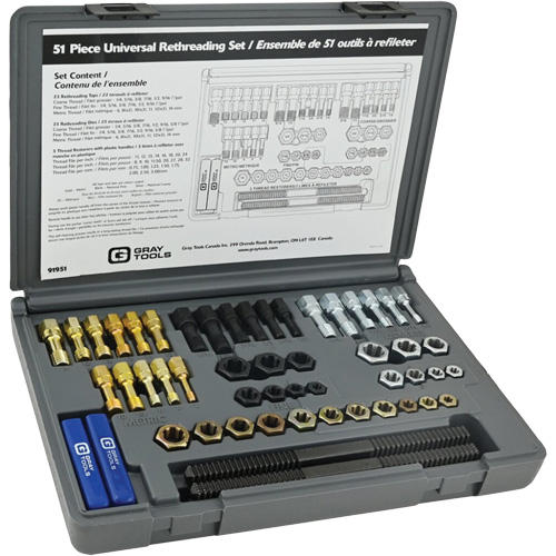 Universal Rethreading Set, 51 Pieces NRZ Safety Inc.