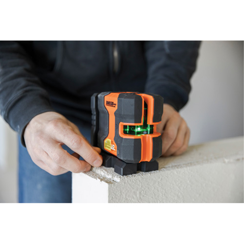 GreenBrite&reg; Cross-Line Laser Level NRZ Safety Inc.
