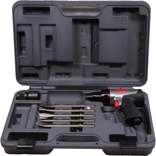 Marteau pneumatique robuste avec burins, 16,2 pi³/min, 1/4" NPT, 3330 coups/min, 3/4" x 2-1/2" (19,05 mm x 63,5 mm) NRZ Safety Inc.