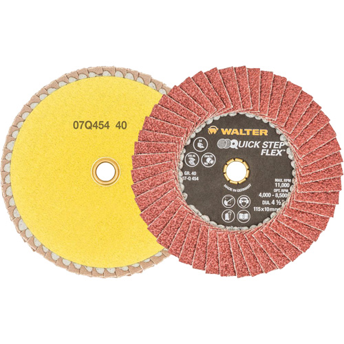 DISQ BLENDER QS 4-1/2 GR40, 4-1/2" x Type 29, Grain 40, Oxyde d'aluminium NRZ Safety Inc.