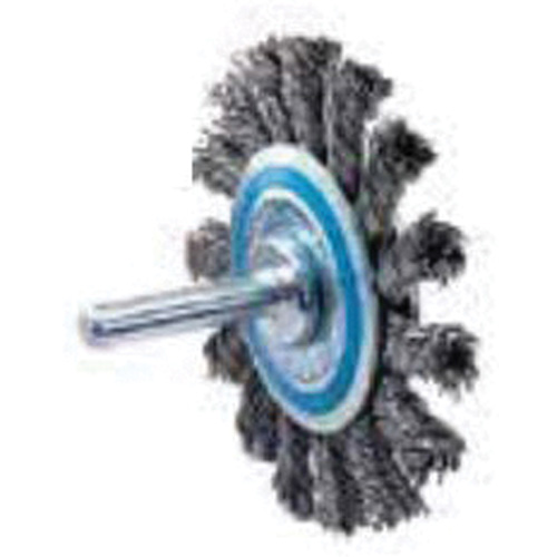 Disque mont&eacute; &agrave; fils nou&eacute;s torsad&eacute;s, 2-3/4" dia., Fils 0,02" NRZ Safety Inc.