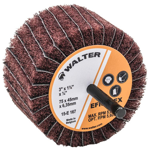 Meule &agrave; lamelles abrasives Two-In-One NRZ Safety Inc.