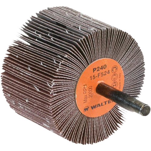 Disques &agrave; lamelles - Meules &agrave; lamelles Coolcut, Oxyde d'aluminium, Grain 240, 2-1/2" x 1-1/2" x 1/4" NRZ Safety Inc.