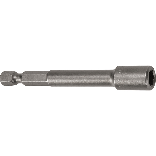 Nutsetter, 1/2" Tip, 1/4" Drive, 2" L, Magnetic NRZ Safety Inc.