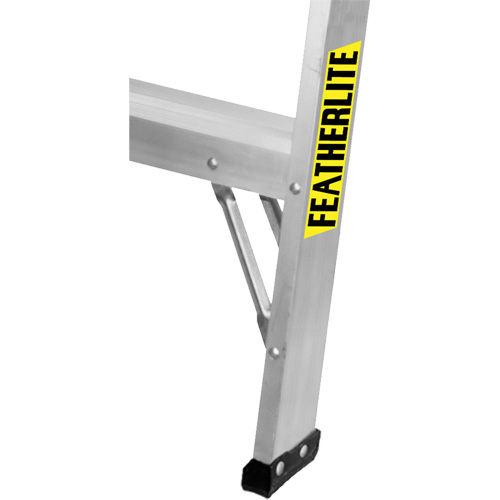 Industrial-Duty Sawhorse, 2' H x 31.9375" W x 23.50" D, 300 lbs. Capacity, Aluminum NRZ Safety Inc.