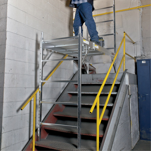 &eacute;chafaudages mobiles - &eacute;chafaudage maxi carr&eacute;, Cadre Aluminium, 74" p x 75" h NRZ Safety Inc.