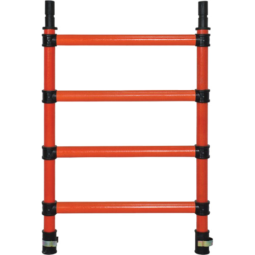 Composants pour &eacute;chafaudages la tour en fibre de verre, Montant d'extr&eacute;mit&eacute;, 27" la x 39" h NRZ Safety Inc.
