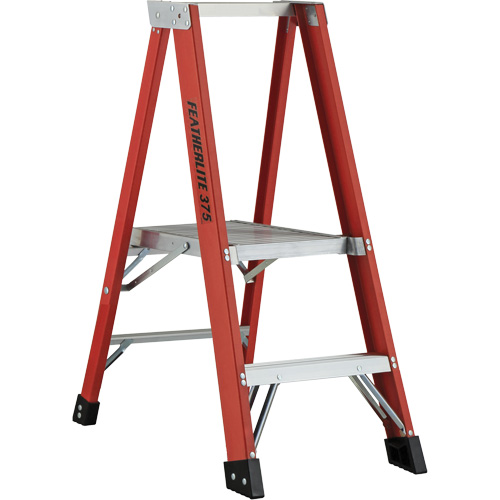 Industrial Extra Heavy-Duty Platform Stepladder (6500 AA Series), 4', 375 lbs. Cap. NRZ Safety Inc.