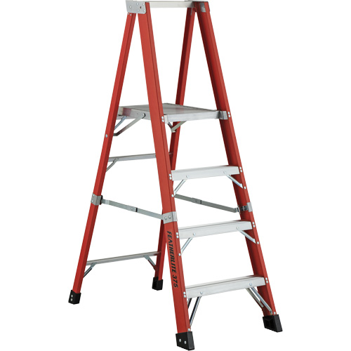 Industrial Extra Heavy-Duty Platform Stepladder (6500 AA Series), 6', 375 lbs. Cap. NRZ Safety Inc.
