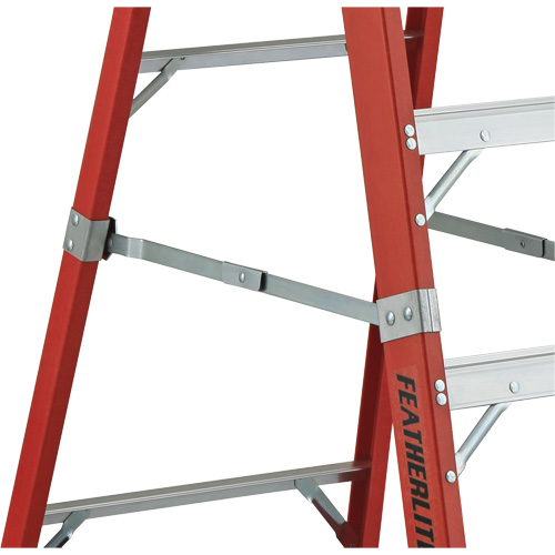 Industrial Extra Heavy-Duty Platform Stepladder (6500 AA Series), 6', 375 lbs. Cap. NRZ Safety Inc.